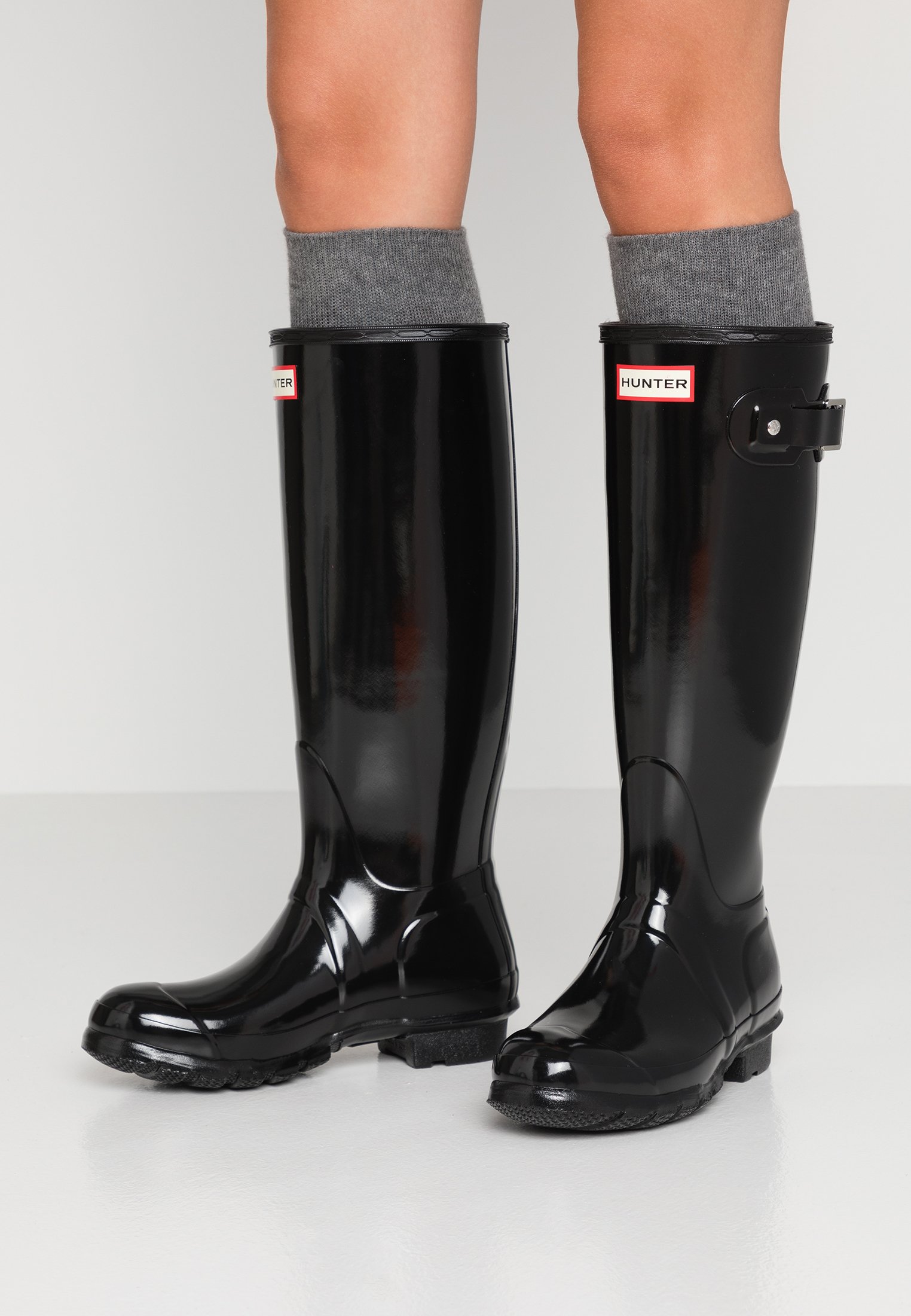 bottes-hunter-077whe-1.jpg Hunter ORIGINAL Bottes en caoutchouc black/noir ZALANDO.FR – Image 1