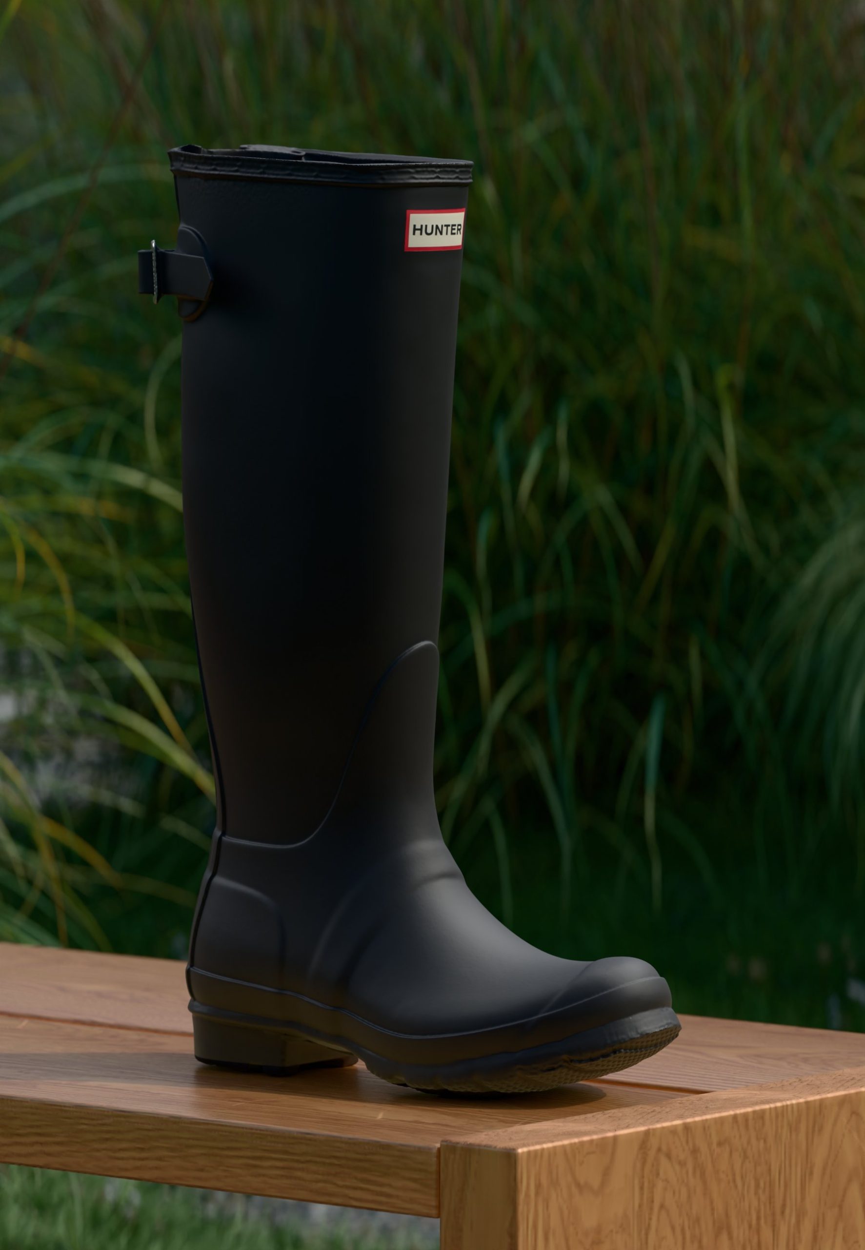 bottes-hunter-119lgv-1.jpg Hunter ORIGINAL WOMENS ORIGINAL Bottes en caoutchouc black/noir ZALANDO.FR – Image 1