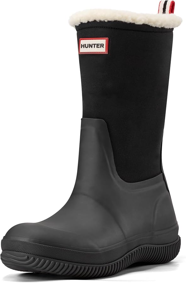 bottes-hunter-784hpp-1.jpg Hunter Femme Thunor Waterproof Botte de Pluie, Noir, 36 EU : Amazon.fr: Mode – Image 1