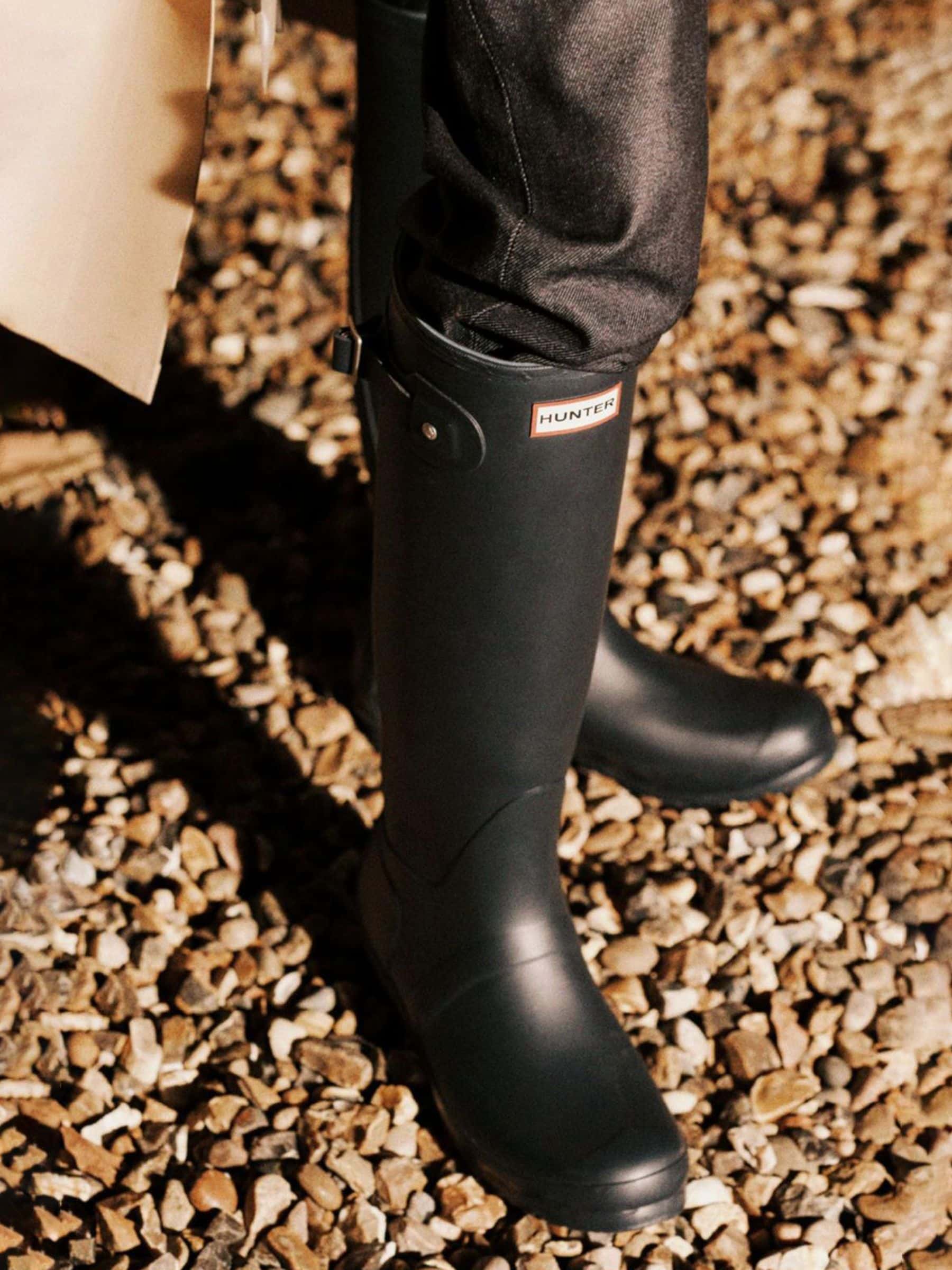bottes-hunter-926ucg-1.jpg Acheter Noir Bottes en caoutchouc Hunter Original from Next France – Image 1