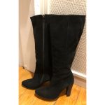 Bottes Jonak en cuir noir ref.103769 Joli Closet