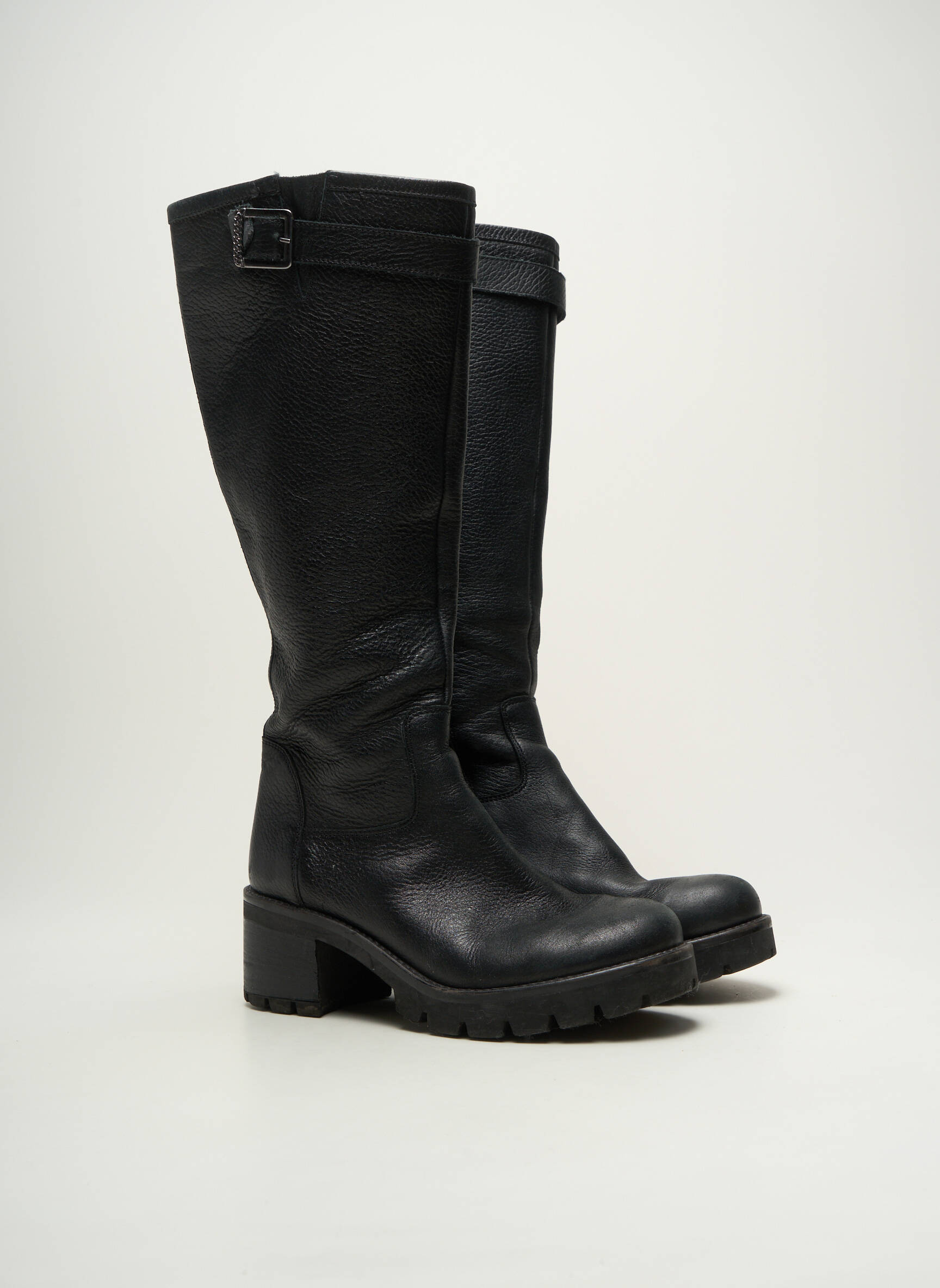 bottes-jonak-noir-907brr-1.jpg Bottes Tissage Satiné Noir Jonak Femme 2603970 noir00 | Modz – Image 1