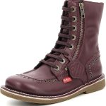 Kickers MEETICKZIP,BOTTILLON FEMME BORDEAUX, 41 EU : Amazon.fr: Mode