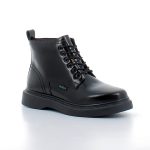 KICKERS KICK ORASIE bottillon à lacet noir sur semelle souple antidérapante pour femme