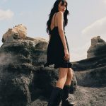 Bottes hautes à franges en cuir Teen | MANGO France métropolitaine