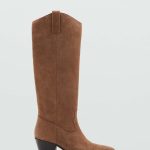 Bottes cuir talon
