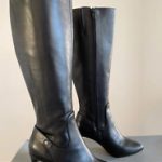 Bottes Minelli en Véritable Cuir Noir T37 NEUVES dans Leur Boîte | eBay