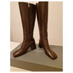 Bottes hautes en cuir