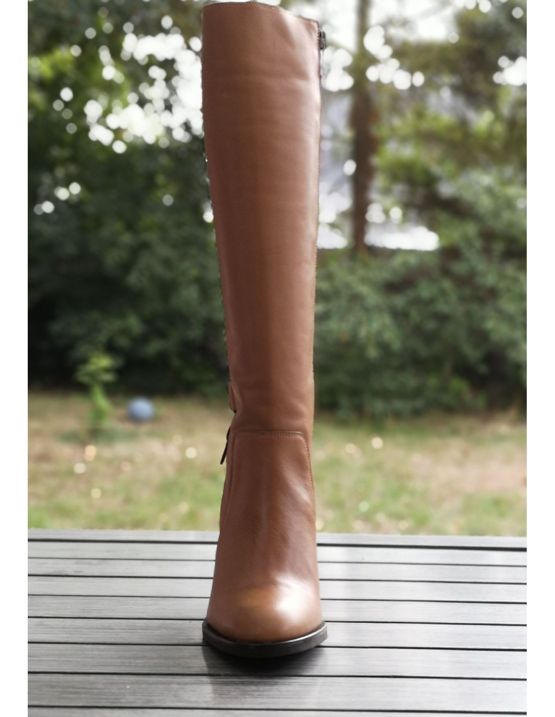 bottes-mollets-fins-186oel-1.jpg Botte Femme Bottes Mollets 34 Cm Bottes Mi Mollet Femme Petite Pointure Bottes Cuir Lisse Crème – Image 1