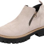 Allbestop Talon Femme, Bottines Chauffées Douces Bottes Mollets Fins Women Boots Chaussures de Neige Chaussures Longue(Beige,35) : Amazon.fr: Mode