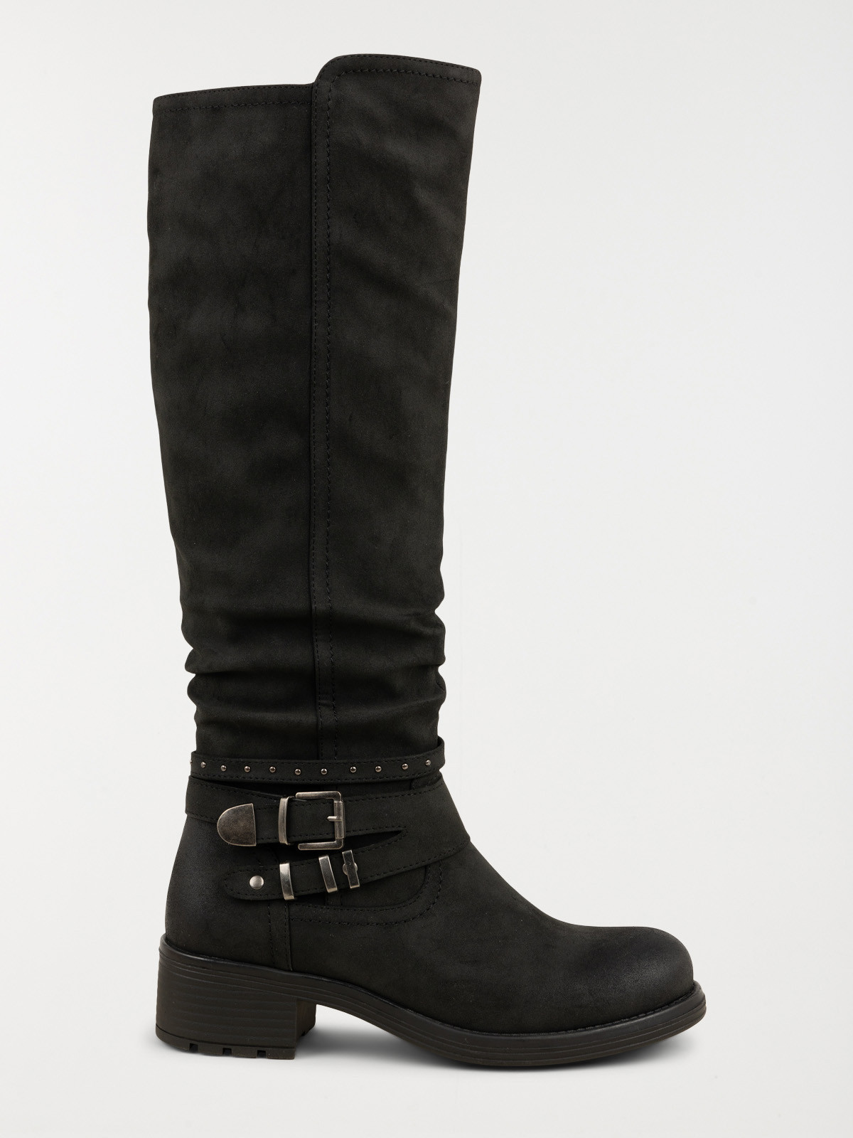 bottes-plates-427cup-1.jpg Bottes Plates Bottes Femme Sur Mesure En Ligne Botte Cognac éco conçue à Plateforme Bottes Femme – Image 1