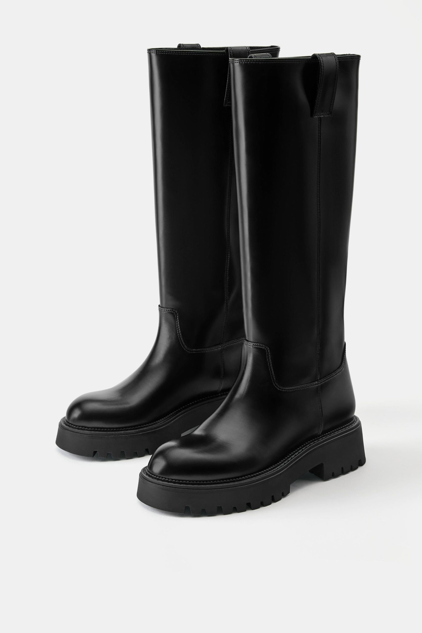 bottes-pull-and-bear-682ivc-1.jpg Bottes Hautes Femme | Pull&Bear France – Image 1