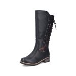 Rieker 94693 noir | Riekeré Shop France
