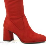 Achat chaussures Tamaris Femme Botte, vente Tamaris 1 25525 43 RED Botte Femme rouge stretch Talon haut