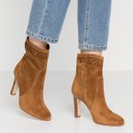 San Marina Bottines à talons hauts camel (Seconde main) ZALANDO.FR