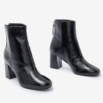 Cuir Bottes Noires Femme San Marina Bottines Noir Bottine Talon San Marina Bottines NOIR Femme CUIR