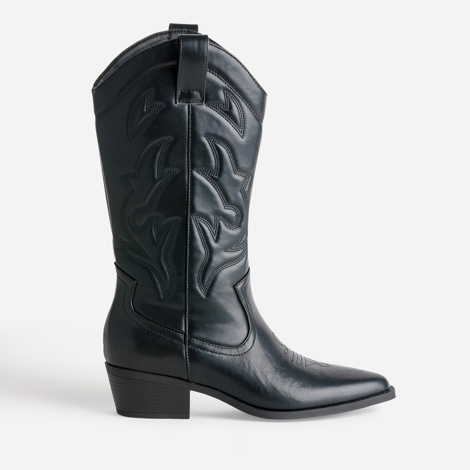 bottes-santiag-013omu-1.jpg Botte TEXTO noire esprit santiag – Image 1