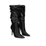 STEVE MADDEN Bottes à talons pour femmes SCHMOOZE NEGRO