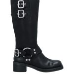 STEVE MADDEN Bottes Noir Femme YOOX