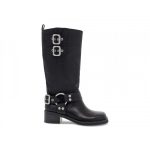 Bottes Steve Madden EASTERN BLK en cuir noir Guidi Calzature Soldes Printemps Été 2026 Guidi Calzature