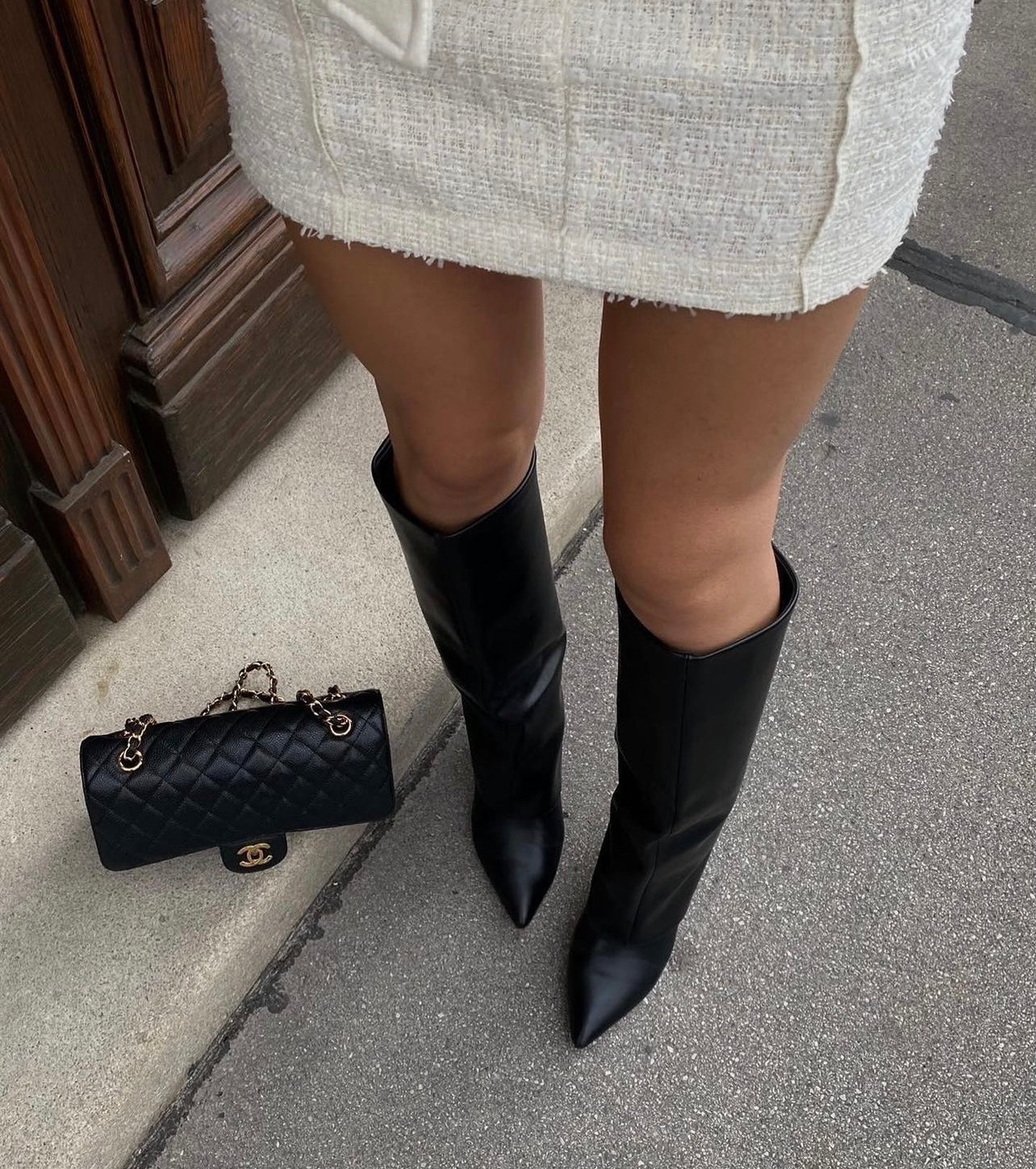 bottes-talons-aiguilles-731upu-1.jpg Kallie Bottes Guêtres Noir – Image 1
