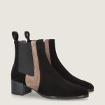 Bottines en daim noir Sharon 37