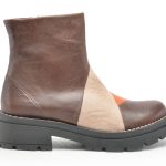 7266 Multicolore Boots et Bottines Plates Femme Chacal
