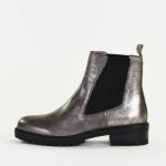 Bottines plates argentées femme BOUTIQUE CAPRICES