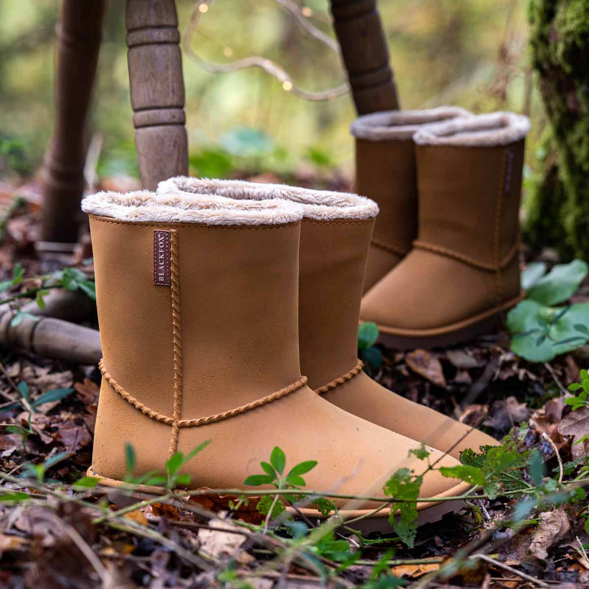 bottines-fourrees-858xjm.jpg Bottine fourrée femme et homme Cheyenne ocre – Image 1
