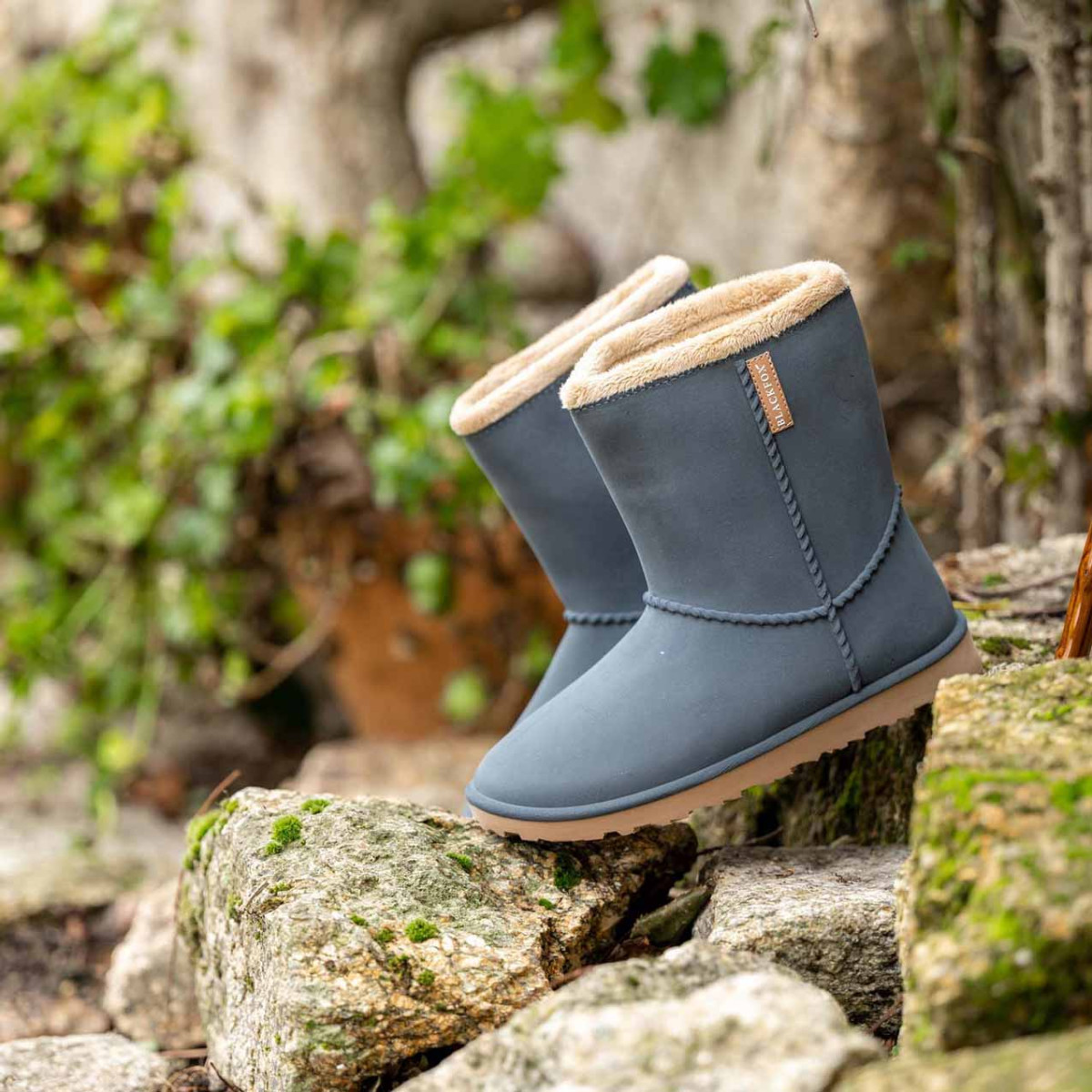 bottines-fourrees-874ltg.jpg Bottine fourrée mixte Cheyenne gris anthracite – Image 1