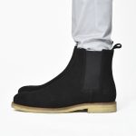 Bottines en daim noir National Standard