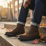 Bottines homme daim marron | Vintage Trail Outdoor – GoHappy