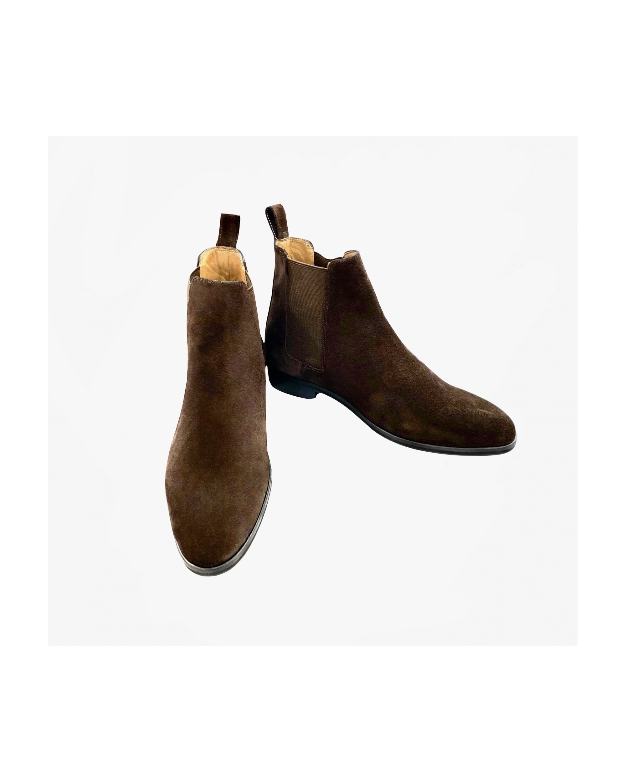 bottines-homme-daim-651pbc-1.jpg Bottine Homme Daim Marron à Élastique – Image 1