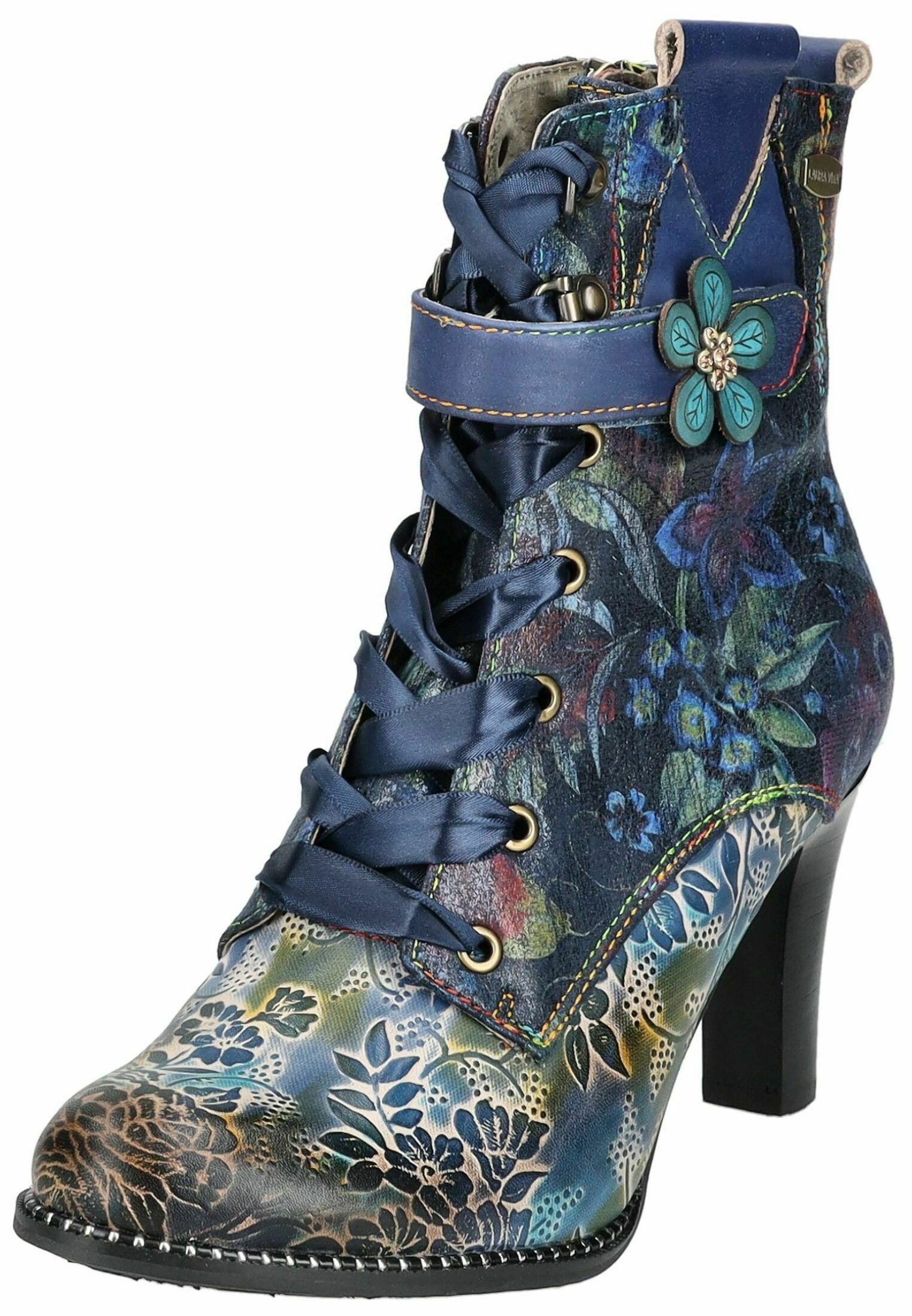 bottines-laura-vita-567dwn-1.jpg LAURA VITA Bottines à talons hauts bleu ZALANDO.FR – Image 1