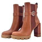 Bottines à talon compensé et semelle crantée CL Chelsea de Christian Louboutin, taille 40 En vente sur 1stDibs France