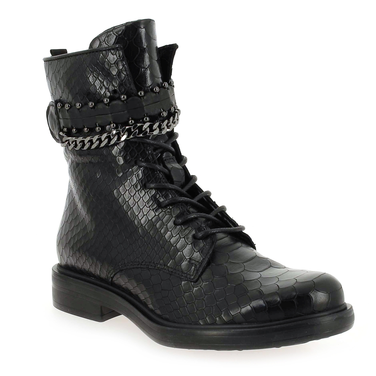 bottines-mjus-111gsa-1.jpg Lacroix Chausseur | Mjus bottine m64204 noir femme – Image 1
