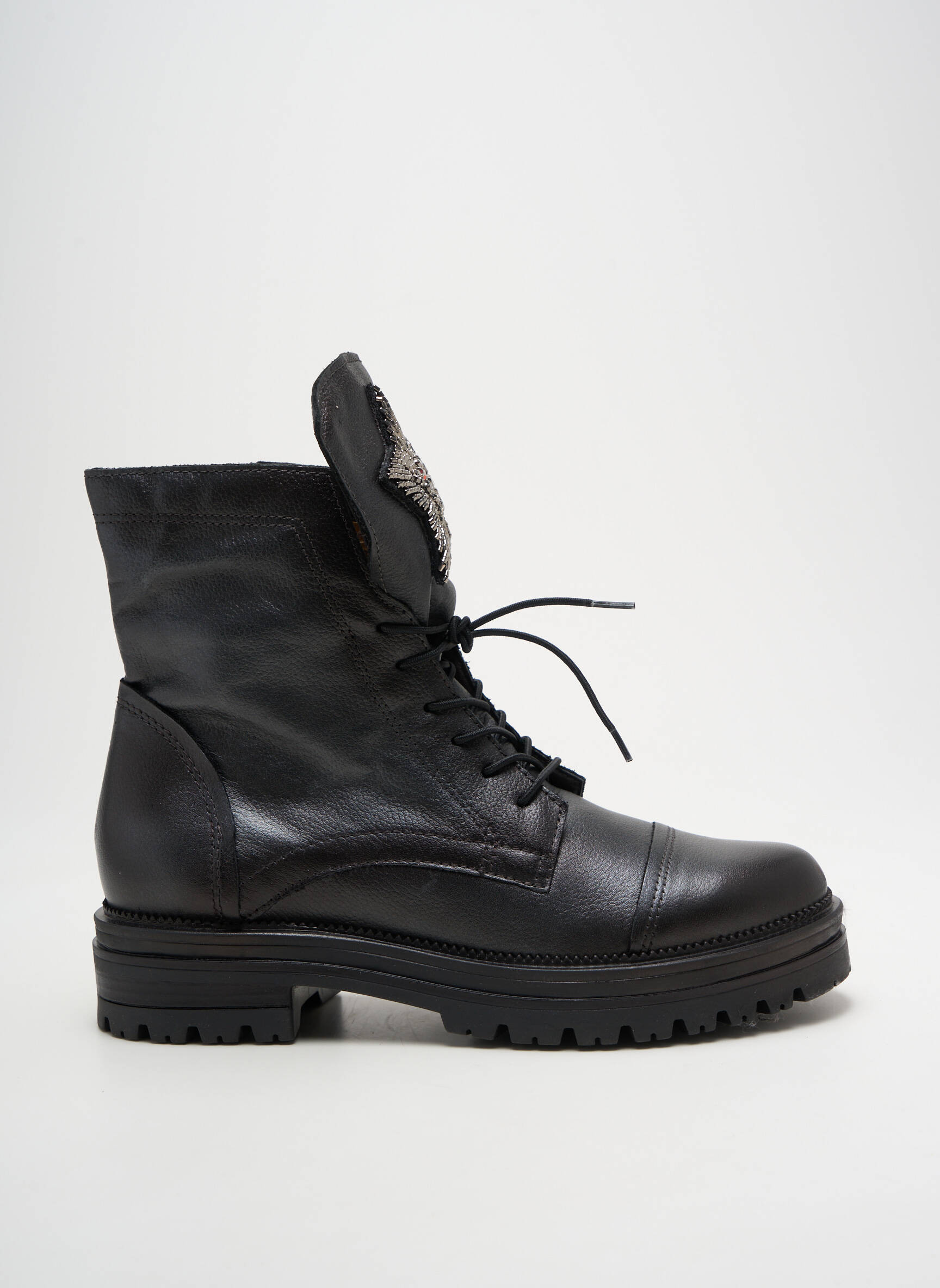 bottines-mjus-966hpg-1.jpg Bottines/boots Mjus Noir Talon De 4 À 6cm – Image 1