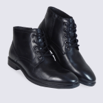 Chaussures hautes pour homme Josef Seibel en cuir noir I Igert Chausseur & Maroquinier Dannemarie