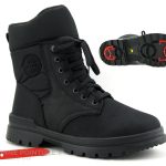 Achat chaussures Olang Homme Botte Pluie Neige, vente Olang AVANA OC 81 nero Boots neige Homme avec crampons retractables