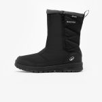 Bottes de randonnée neige imperméables homme, NH100 Haute Zip noir