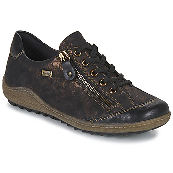 chaussures-remonte-femme-soldes-440fub-1.jpg Remonte RIJEAN Noir Livraison Gratuite | Spartoo ! Chaussures Baskets basses Femme 94,95 € – Image 1