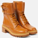 Bottes à lacets Mallory en cuir