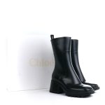 CHLOÉ Bottines Betty Chloé en caoutchouc noir (T37) d'occasion | ORMAIN