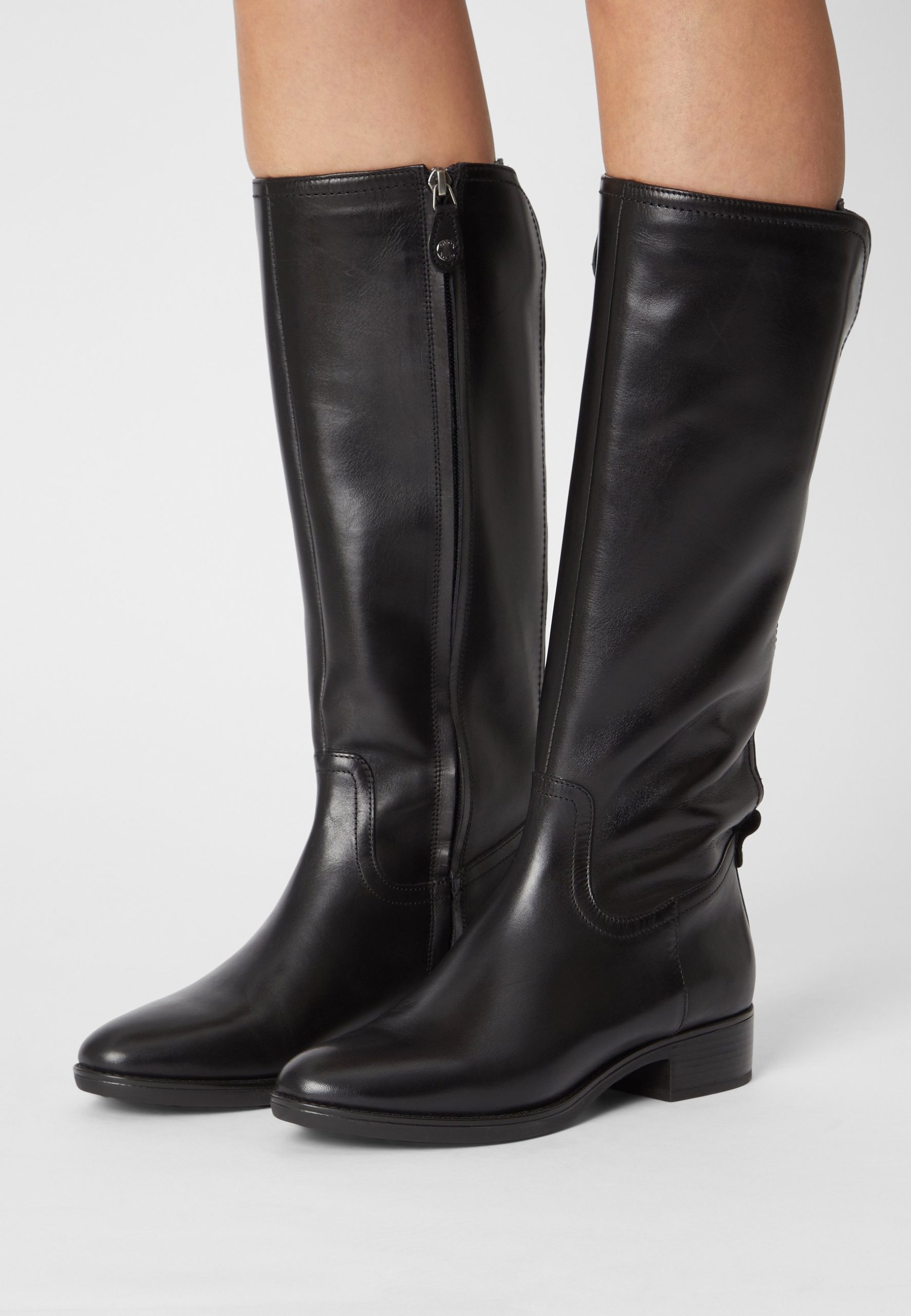 geox-bottes-femme-195vgt-1.jpg Geox FELICITY Bottes à lacets black/noir ZALANDO.FR – Image 1