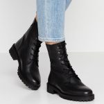Geox HOARA Bottines à lacets black/noir ZALANDO.FR