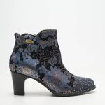 Bottines/boots Laura Vita Noir Talon De 4 À 6cm