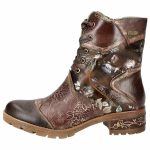 LAURA VITA Bottines de cowboy / motard choco/marron ZALANDO.FR