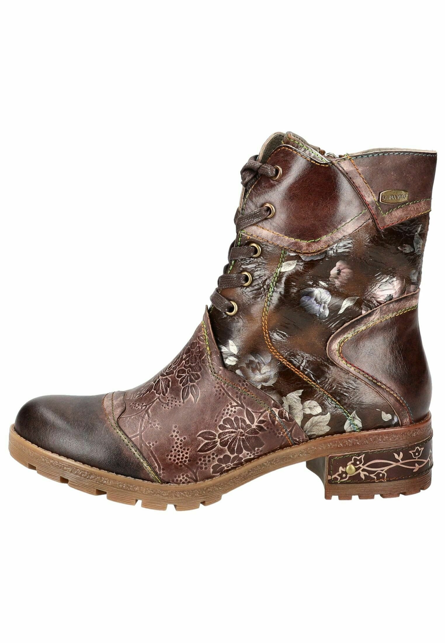 laura-vita-bottines-490mkm-1.jpg LAURA VITA Bottines de cowboy / motard choco/marron ZALANDO.FR – Image 1