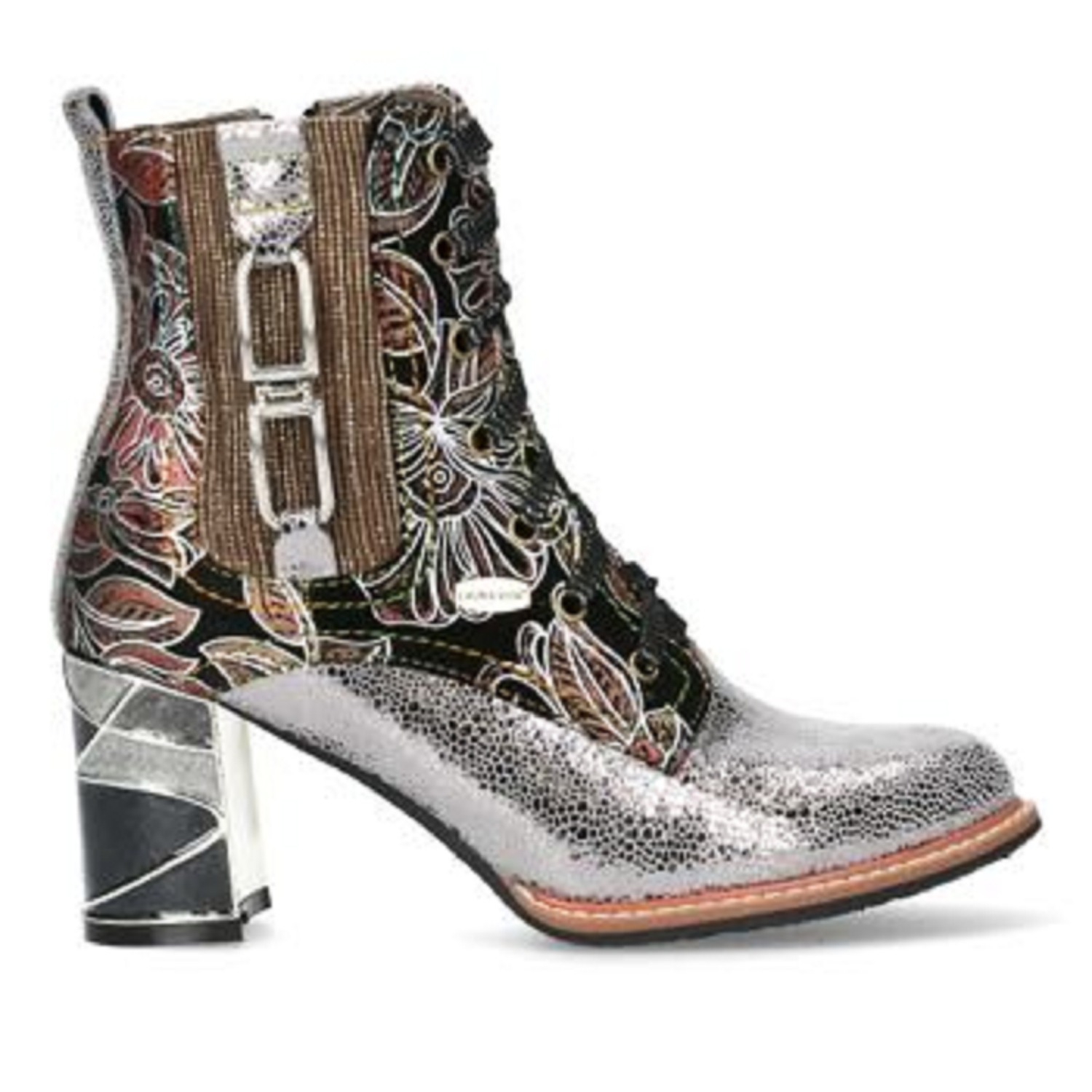 laura-vita-bottines-664izk-1.jpg Hugues De Lille| Laura vita boots marbreo 02 gris femme – Image 1