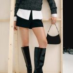 Bottes vernies talon